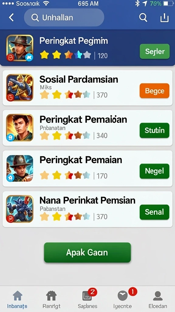 jos77 - Tampilan utama JOS77 yang menarik dan intuitif.