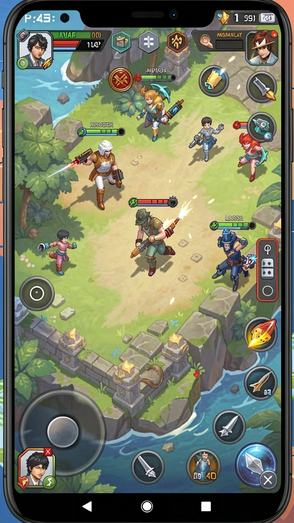 rvip2 - Mode multiplayer yang seru untuk dimainkan bersama teman.