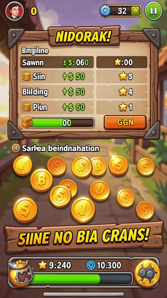 sky99 - Screenshot dari salah satu level menantang dalam SKY99.